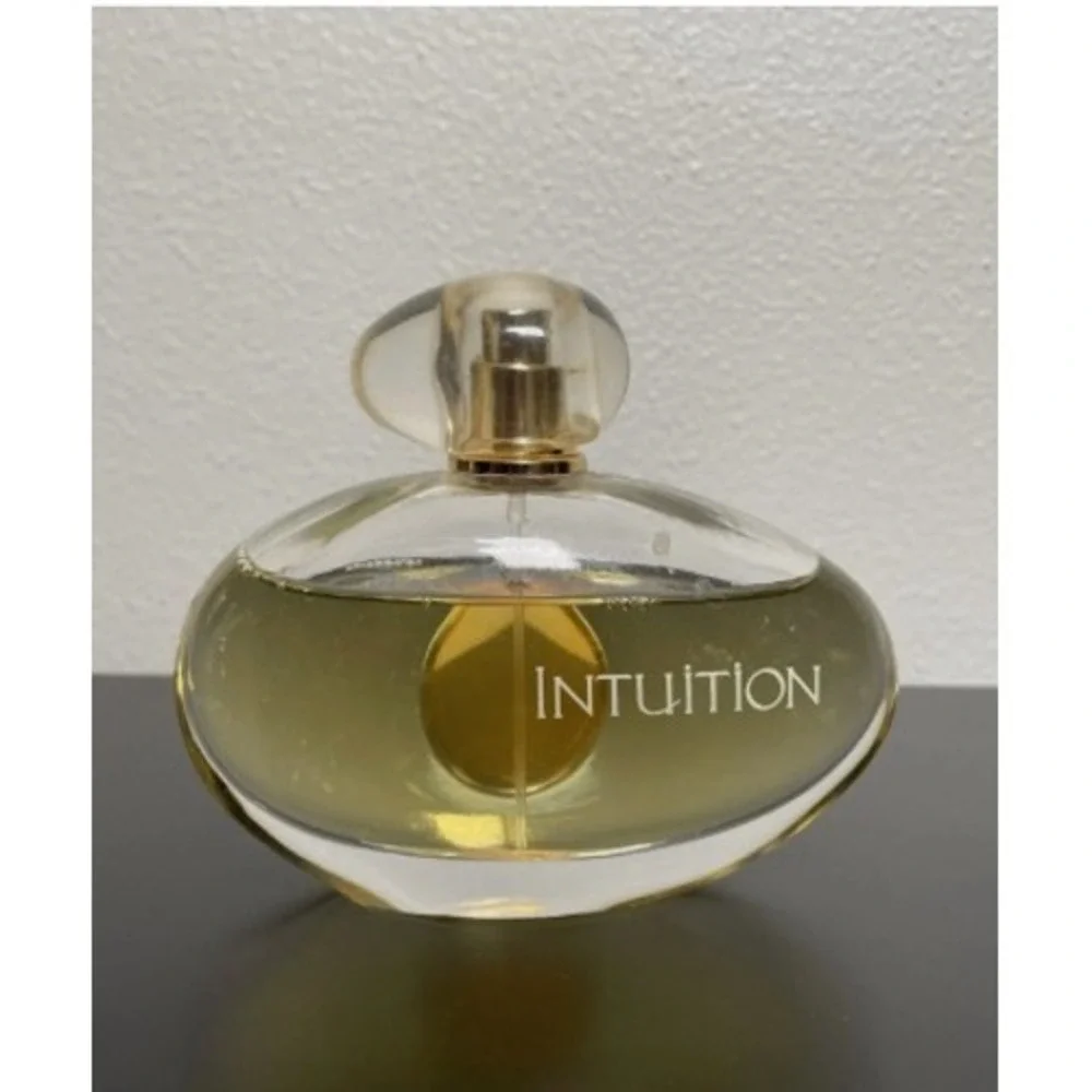 INTUITION by Estee Lauder 3.4 oz / 100 ml Eau de Parfum Spray Vintage 5/6 Full